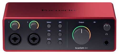 Focusrite scarlett 4i4 4th - focusrite, gen