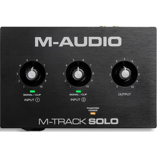 Audio track solo 2 - m-audio, m-track