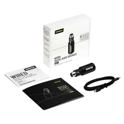 Shure mvx2u gen usb - gen, 2