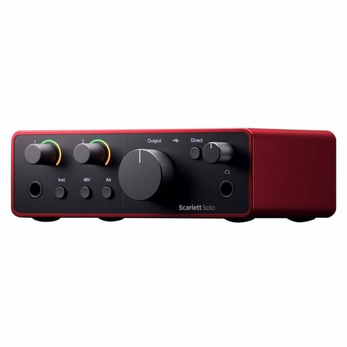 Focusrite scarlett solo 4th - solo,