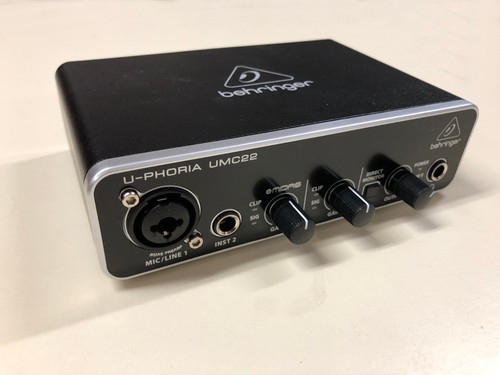 Behringer phoria umc22 - behringer, usb