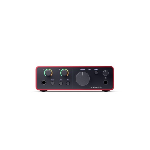 Focusrite scarlett solo 4th - focusrite,