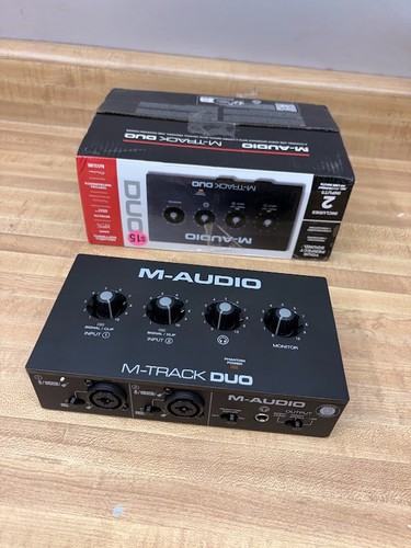 Audio track duo 2 channel - m-audio, 2-channel