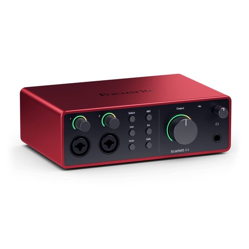 Focusrite scarlett 4i4 4th - scarlett,