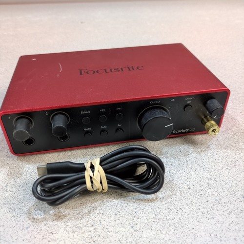 Focusrite scarlett 2i2 4th gen - 4th,