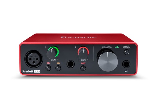 Scarlett solo 3rd gen usb - scarlett,